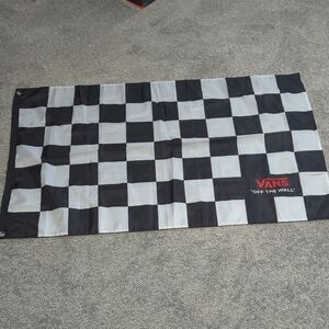Vans Black and White Checkered Flag